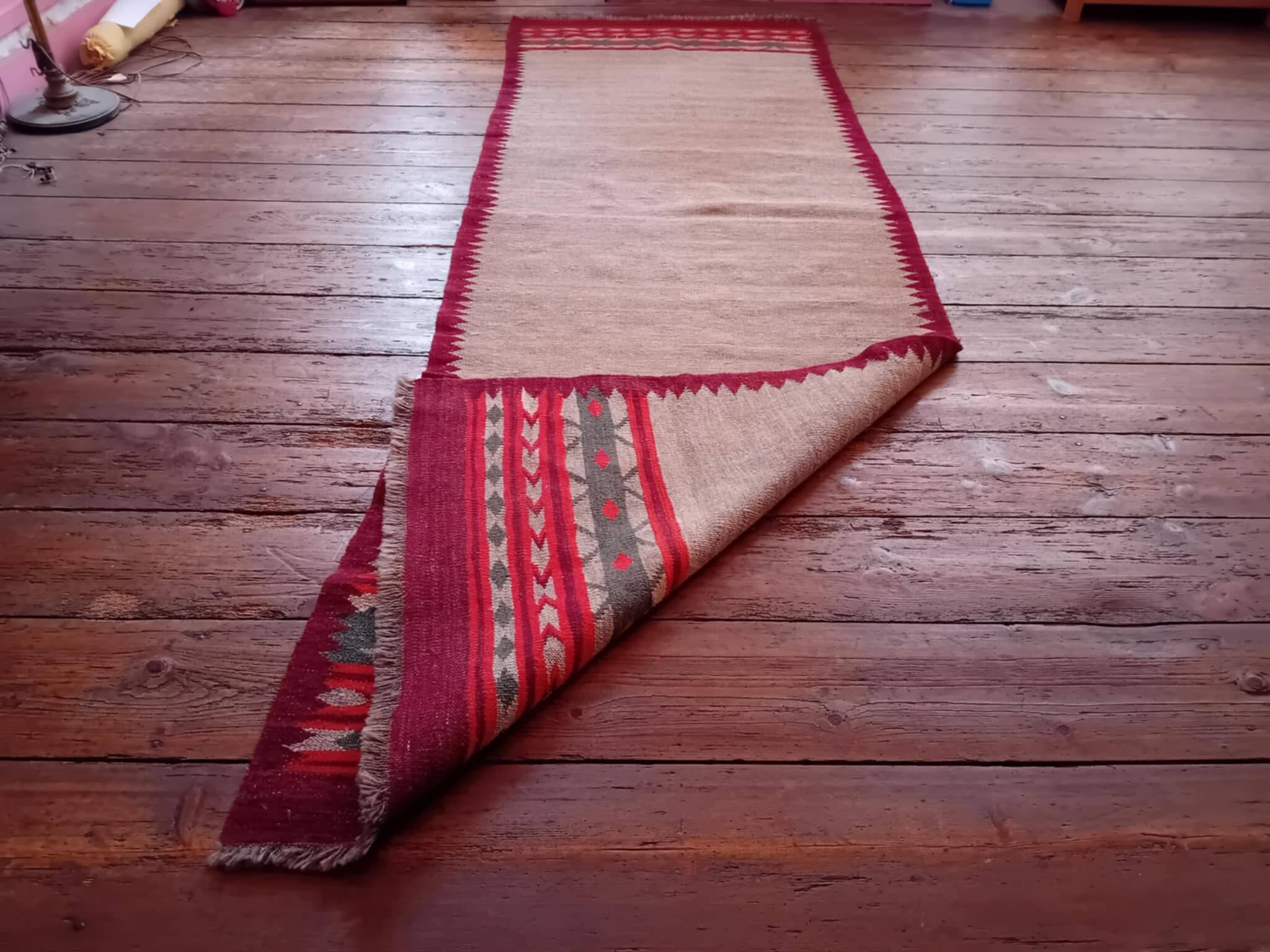 Handmade Anatolian Hallway Kilim 285x96cm