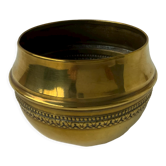 Mini brass pot cover