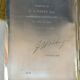Old cigarette case or card holder in solid silver - English hallmarks - 195 gr