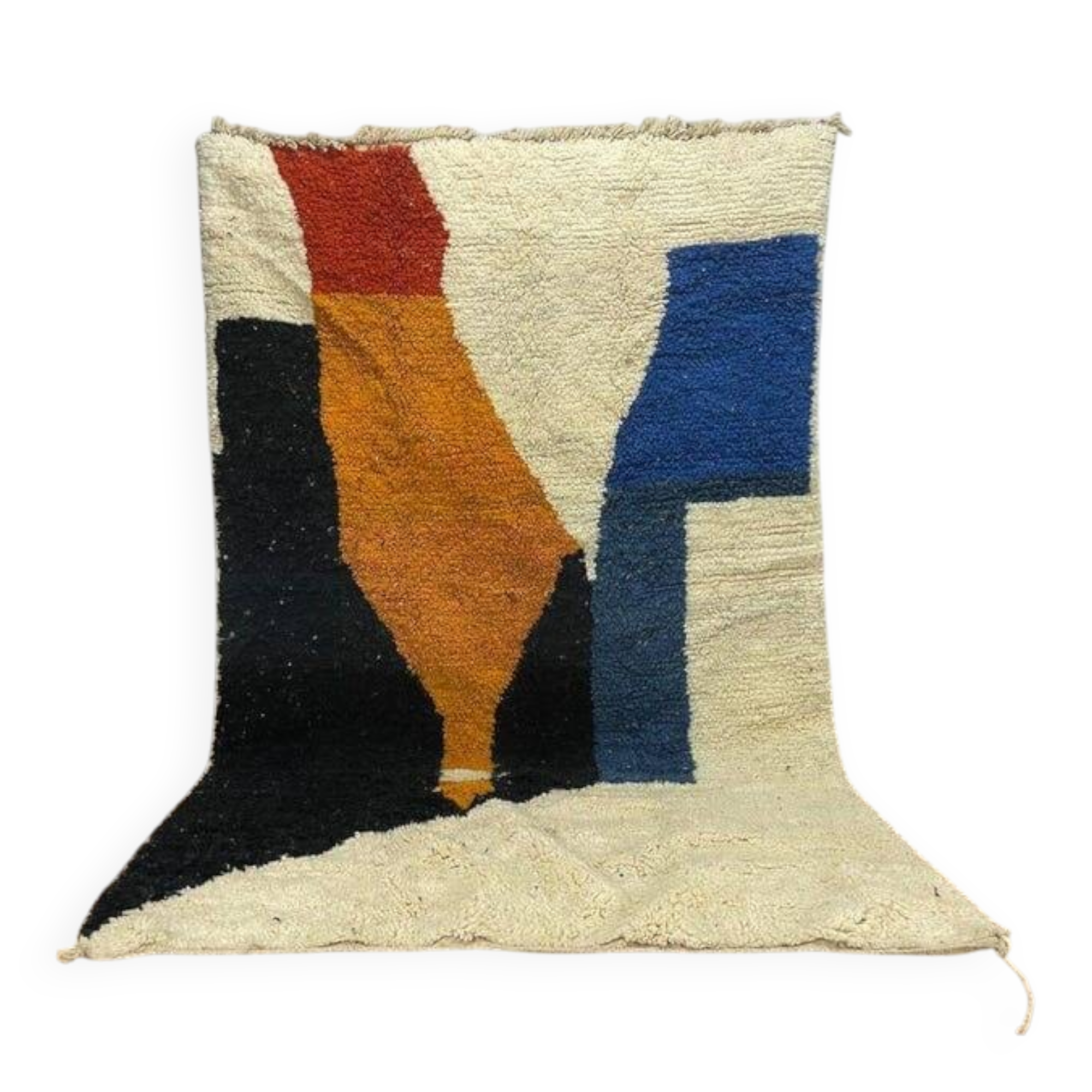 Handmade traditional Berber rug size 100 x 200 cm