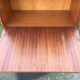 Vintage teak secretary with 3 drawers