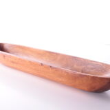 Vintage teak bread bowl 1960s made in Denmark