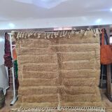 Handmade wool Berber rug 200x200 cm