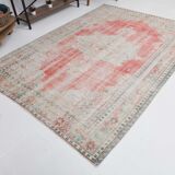 6x8 57s antique vintage rug, 190x264cm