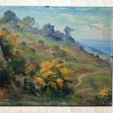 Roméo Charles Aglietti (1878-1956) landscape painting