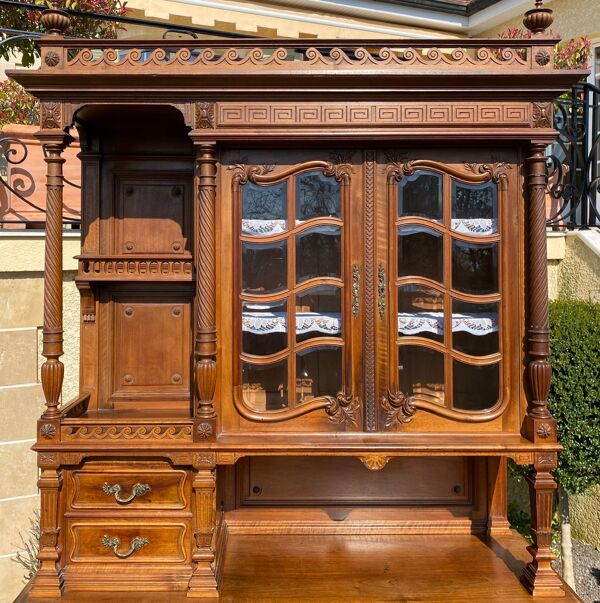 Buffet En Noyer Style louis Xv /louis xvi