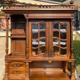Louis XV / Louis XVI style walnut sideboard