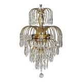 Chandelier with cascading pendants