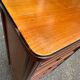 Louis XVI solid cherry wood chest of drawers with 5 drawers, 1980.