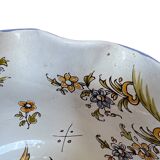 Moustiers earthenware salad bowl