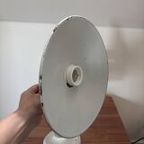 Enamelled sheet metal wall light