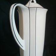 Art Deco coffee service for 6 people in porcelain Winterling Marktleuthen Bavaria (22 pieces)
