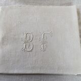 Set of towels monogramées