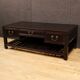 Chinese coffee table black lacquered wood