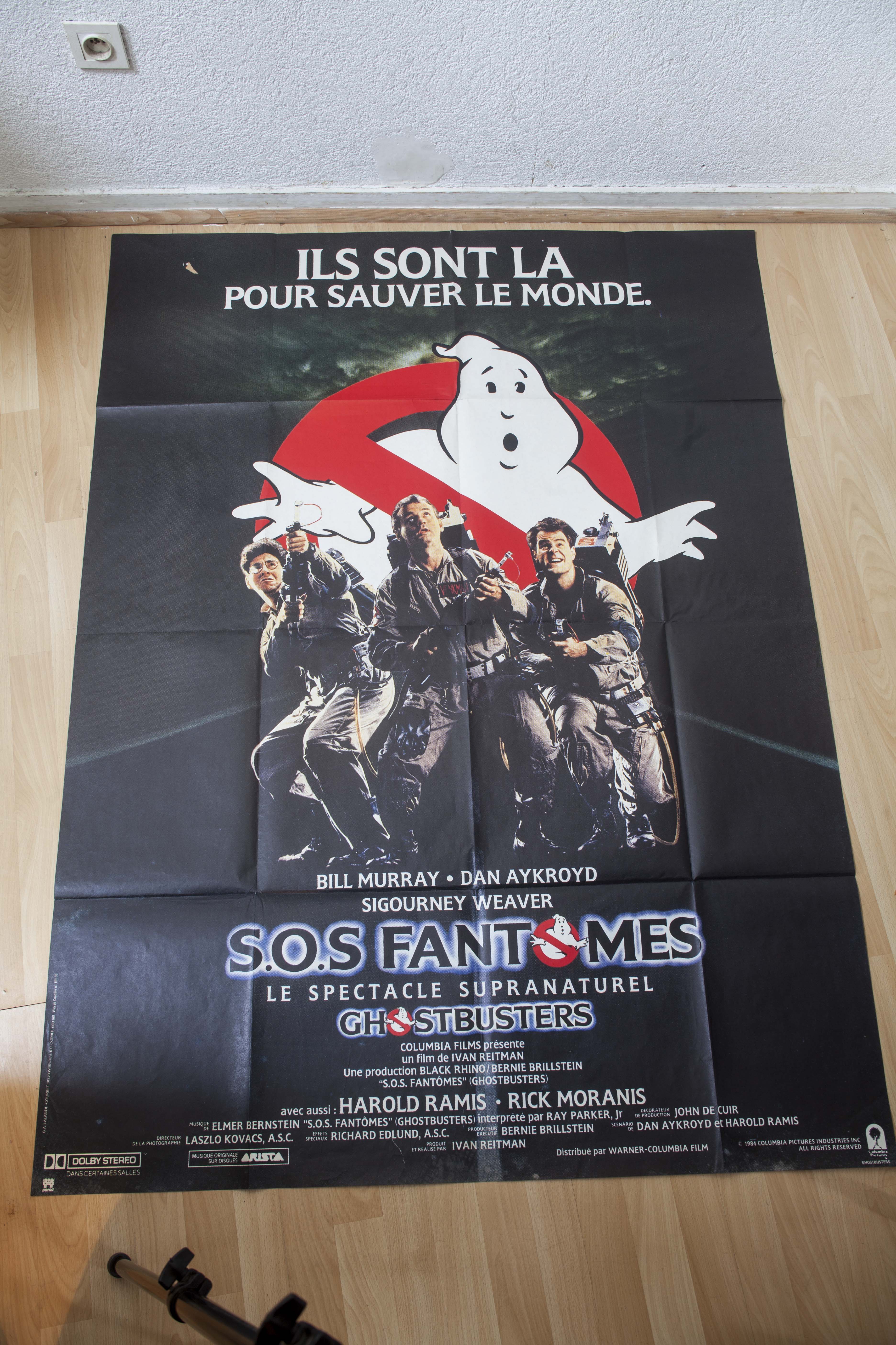 Affiche originale du film Ghostbusters de 1984
