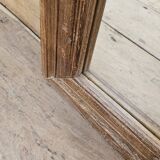 Burmese teak mirror