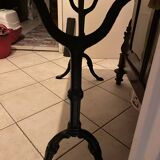Pink marble bistrot table