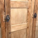 Vintage wooden wardrobe from 1940.