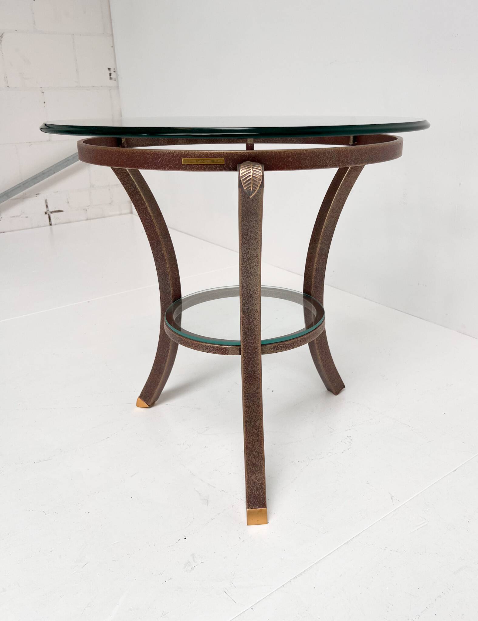Set Art Deco side tables by Pierre Vandel, 1960s