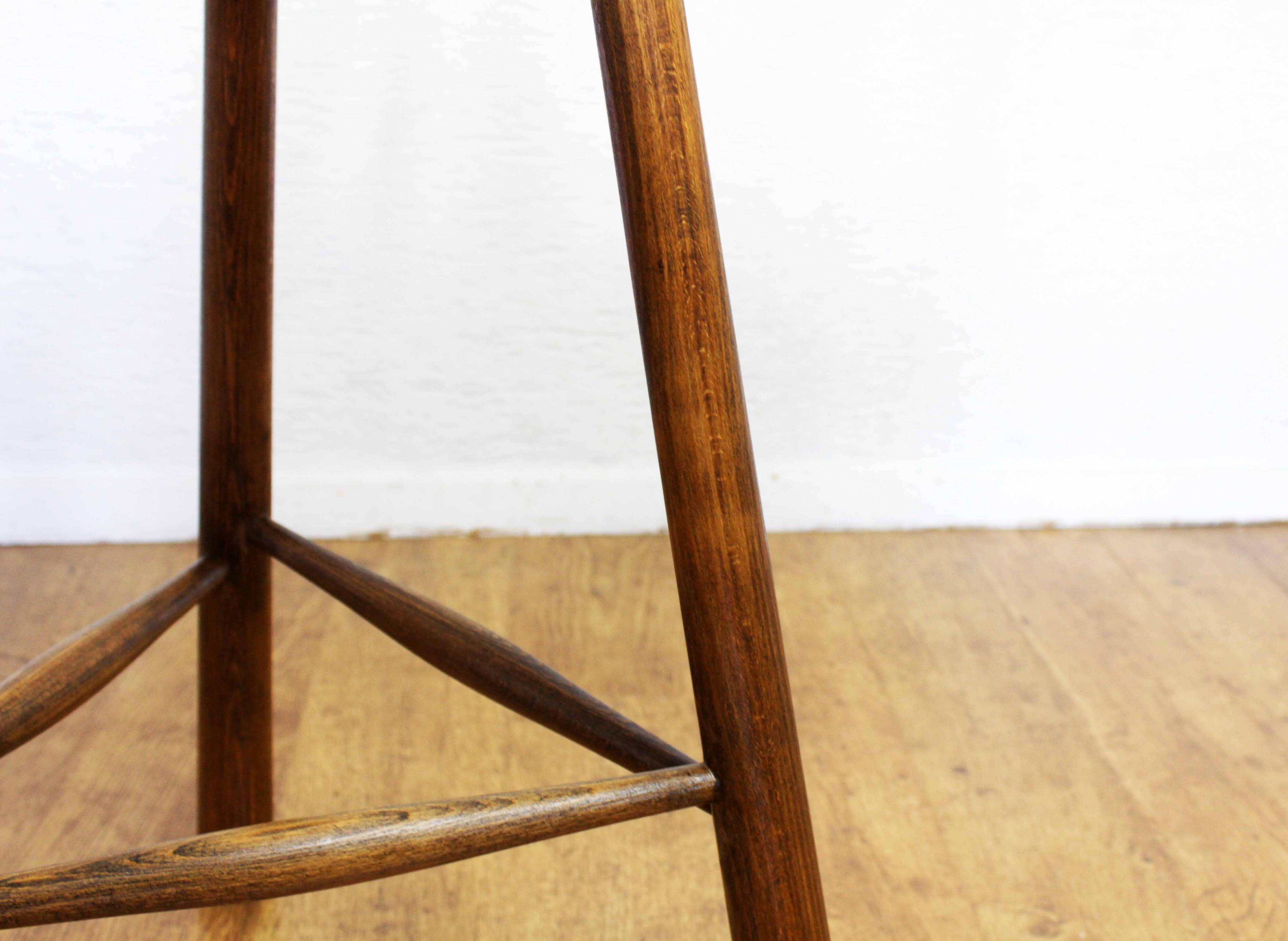 Tabouret de bar en bois massif