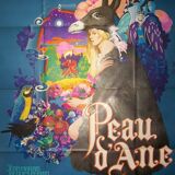 sublime original poster of 1970 Donkey skin 120x160 cm Jacques Demy Jim Léon