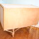 Rattan dresser, natural and white color, 1970s