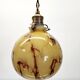 Lampe art déco en glaçure opaline Verreries de Scailmont Henri Heemskerk België