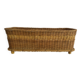 Large rattan planter