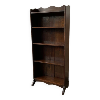 Bibliothèque ouverte vintage des années 1920/30
