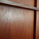Teak wardrobe, Danish design, 1970s, production: Denmark