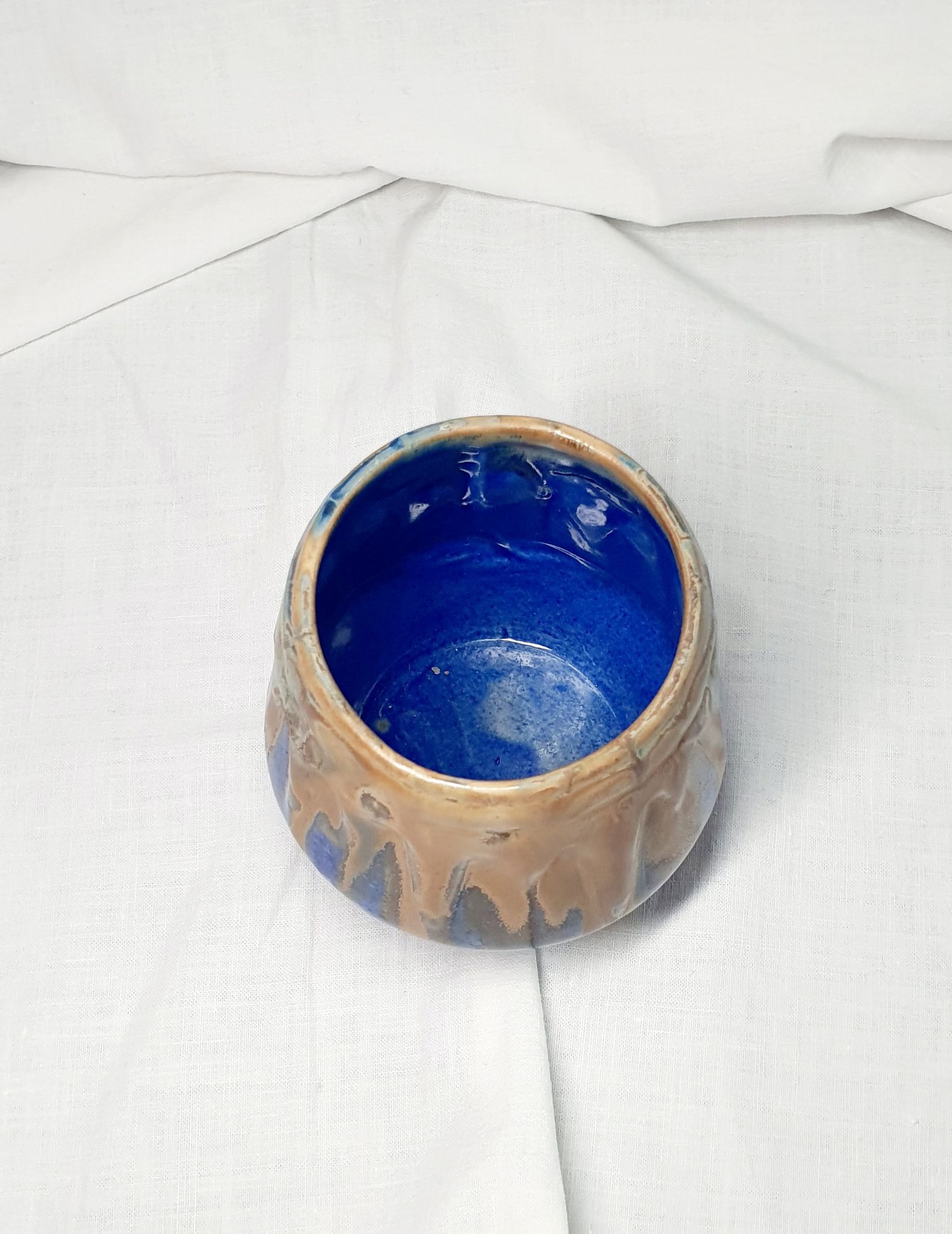 G. Metenier set in enamelled stoneware