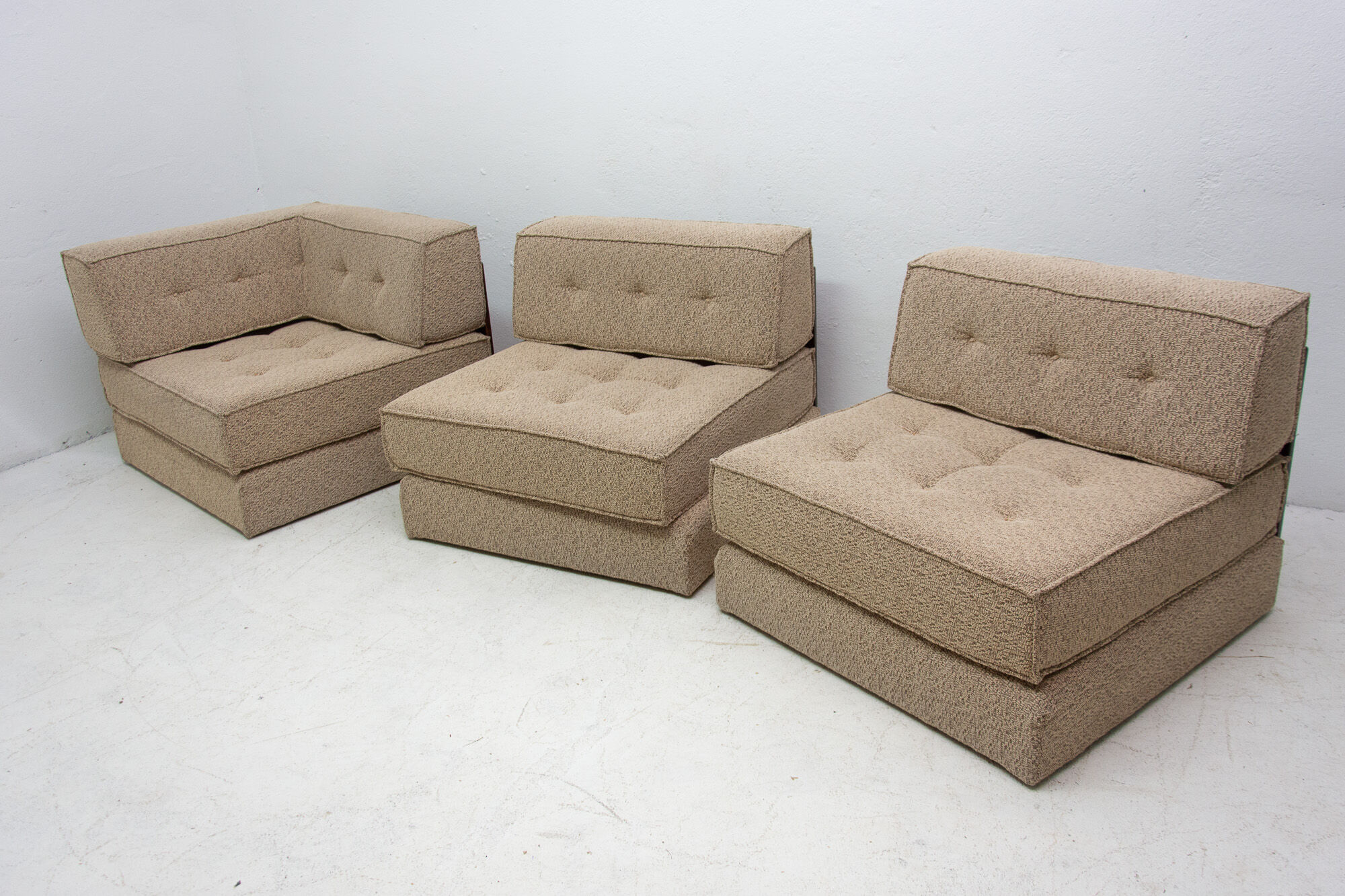 Modular trio sofa, 1970´s, Europe