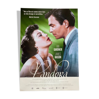 Affiche cinéma « Pandora » Ava Gardner 40x60cm