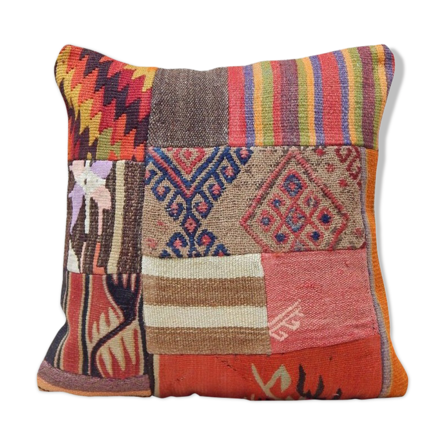 Handmade turkish kilim pillow 50x50cm