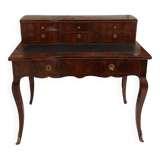 Bureau à gradins Charles X en acajou