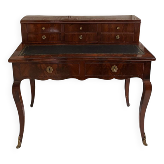 Charles X mahogany stepped desk
