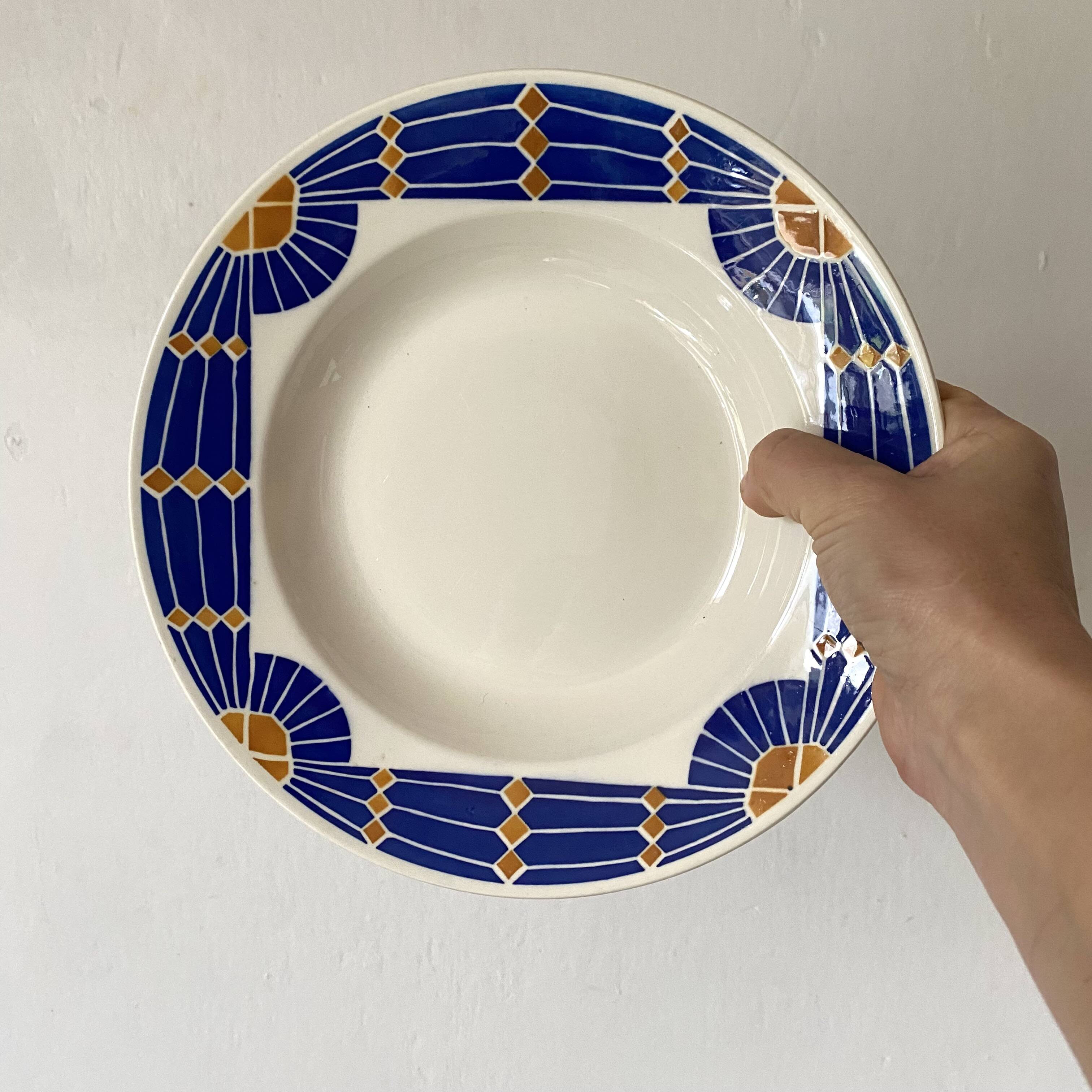 Deep plates Badonviller Saint Gabrielle 1900