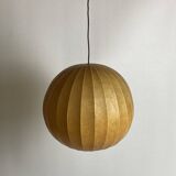Suspension vintage cocon de l'ère spatiale, Italie 1960