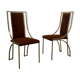 Paire de chaises 1970