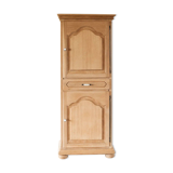 Vintage oak standing wardrobe "Giroflée"