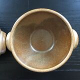 Set of 2 stoneware soup bowls