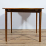 Table à manger extensible en teck danois, années 1960