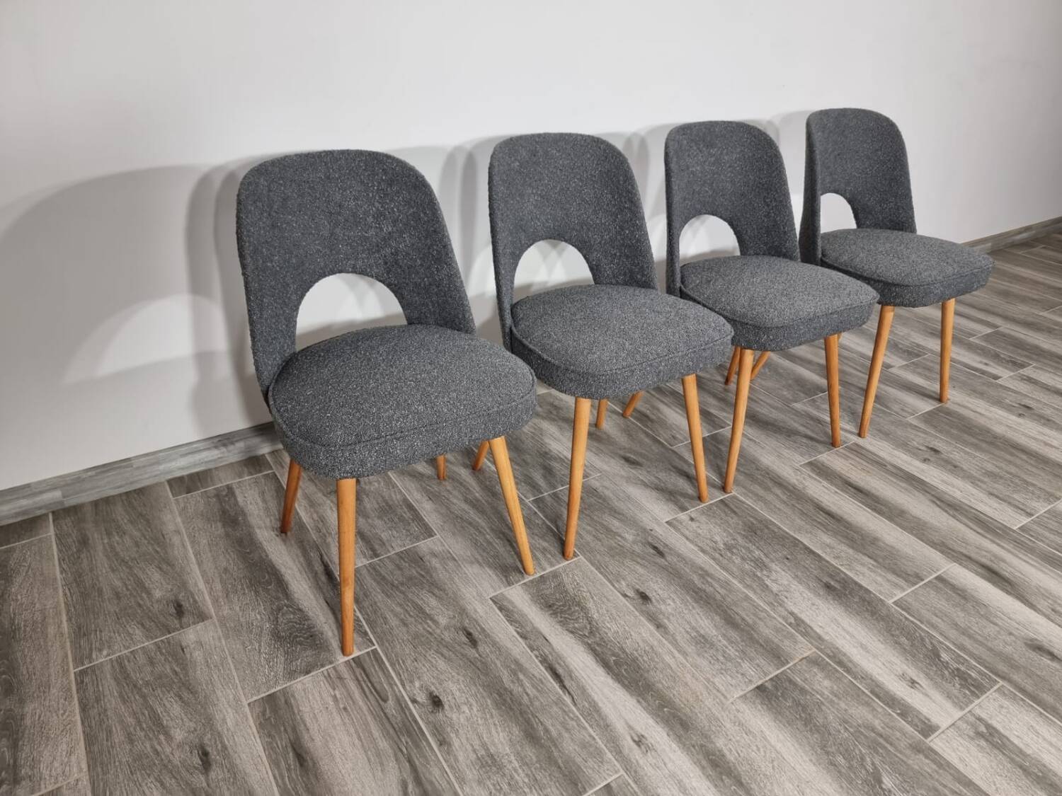 Dining Chairs by Oswald Haerdtl for Ton, 1950s, Set of 4