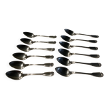 12 Soup Spoons. Silver Plated. Félix Frères