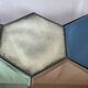Olivier de Schrijver coffee table "Hexagonal" Ode's Design limited edition