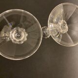 Pair of Arques crystal candlesticks
