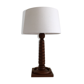 Scandinavian rosewood lamp 60