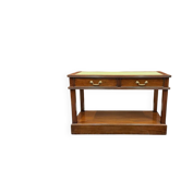 Classic English Chesterfield Side Table