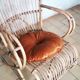 Rattan armchair