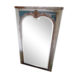 Very large mirror (174 cm x 104 cm) old neo-classical early 20th century